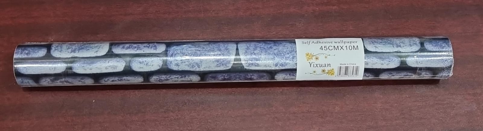 Classic Self-Adhesive Wallpaper Roll 45cm x 10m – Peel & Stick Decorative Wall Covering for Home, Office, Kitchen, Bedroom, Waterproof and Easy to Apply