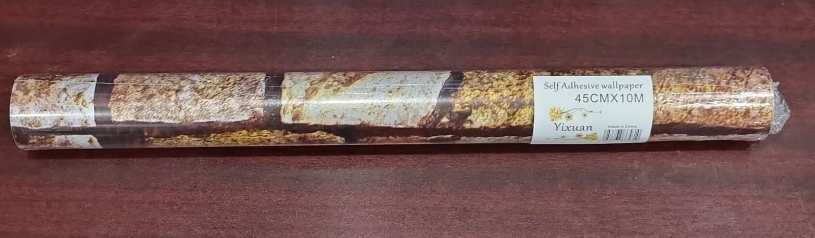 Classic Self-Adhesive Wallpaper Roll 45cm x 10m – Peel & Stick Decorative Wall Covering for Home, Office, Kitchen, Bedroom, Waterproof and Easy to Apply