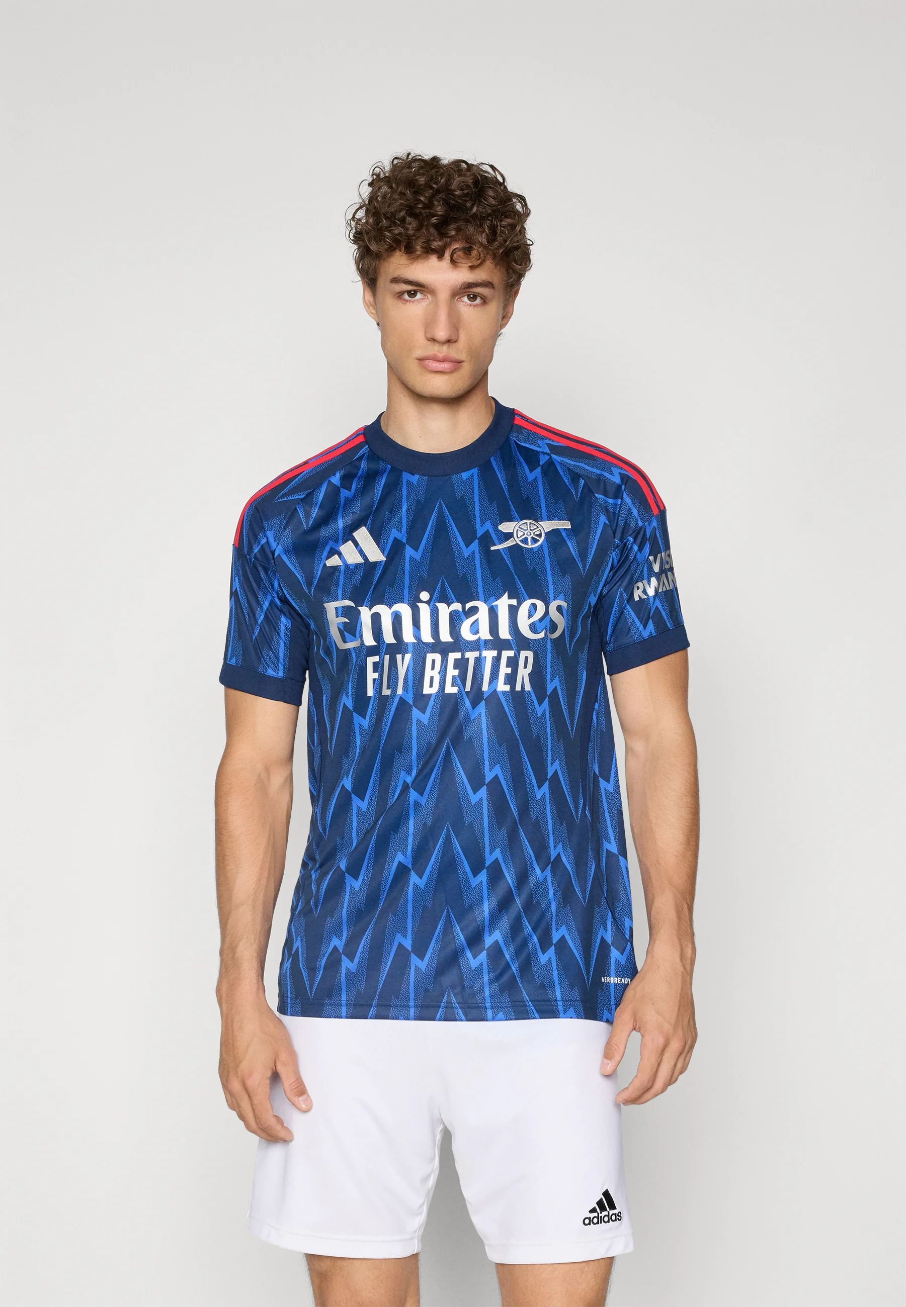 Arsenal 25/26 dark blue third jersey. Lightweight, breathable, quick-dry material. Ideal for football, training, gym, and casual wear. Durable premium kit.