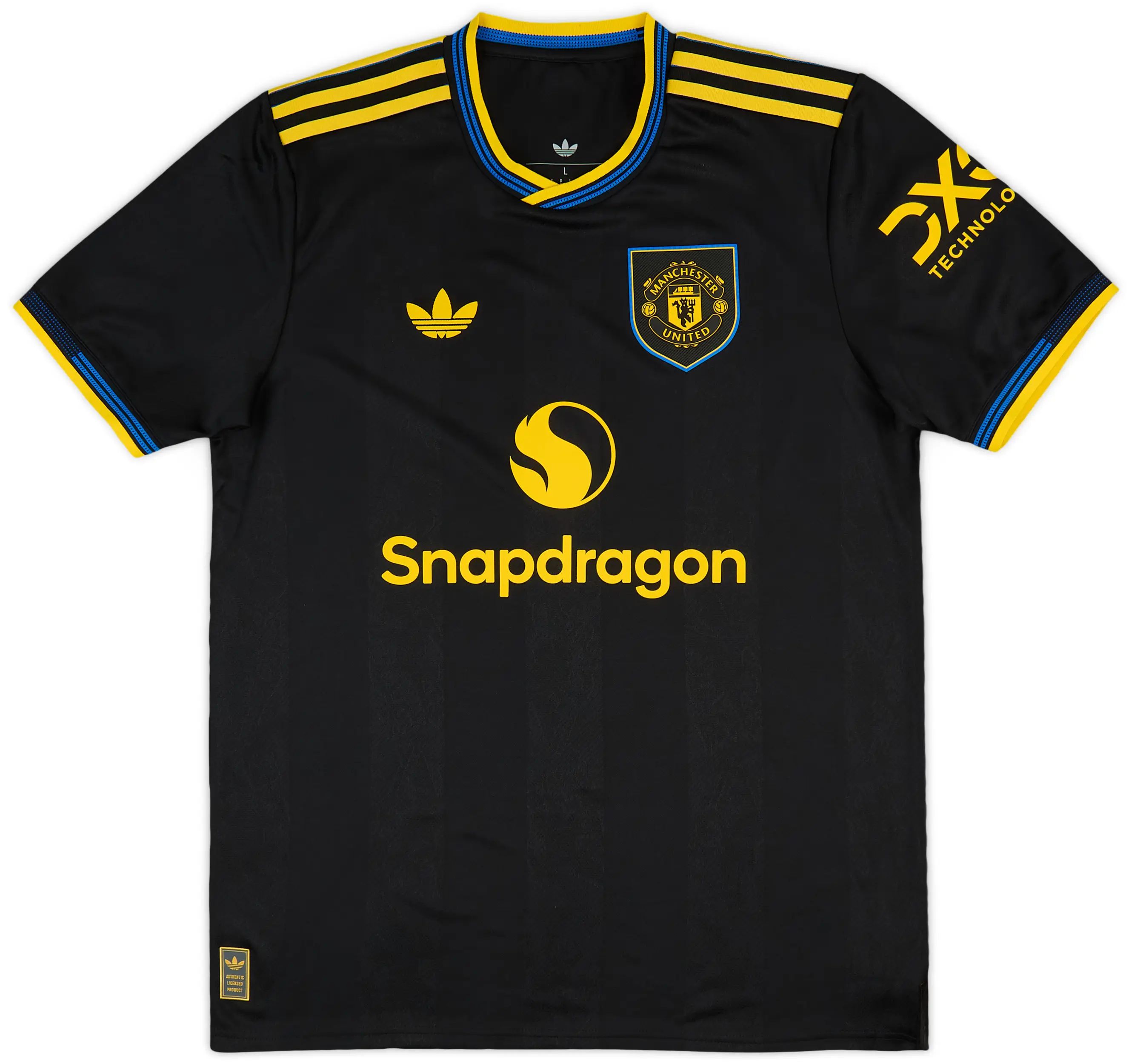 Manchester United 25/26 Black Away Jersey – Premium Quality Football Kit, Breathable Quick-Dry Fan Shirt