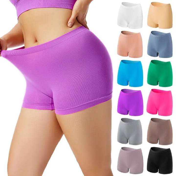 🔥 NEW HOT ARRIVAL!!! 3PCS Seamless Hotpant Biker Shorts for Women – Soft Stretch Sexy Bikini Style Comfort Wear