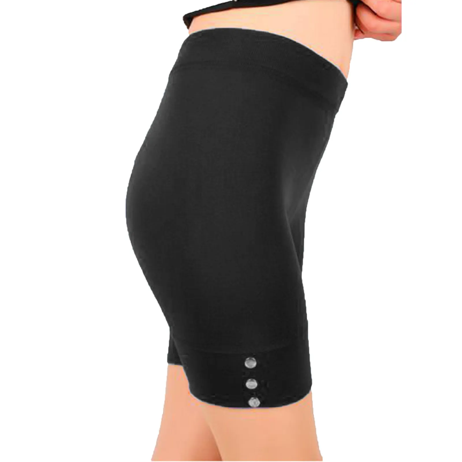 🔥 New Trend!!! 3PCS Women’s Buttoned Biker Shorts – Soft Stretch Comfortable Casual Wear. Soft stretch fabric with stylish front button detail, perfect for everyday wear.