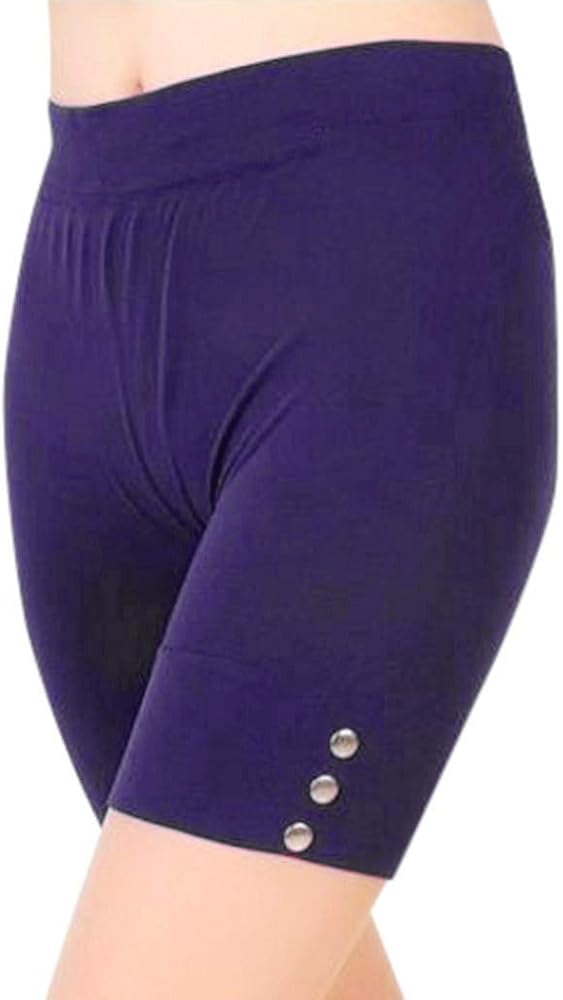 🔥 New Trend!!! 3PCS Women’s Buttoned Biker Shorts – Soft Stretch Comfortable Casual Wear. Soft stretch fabric with stylish front button detail, perfect for everyday wear.