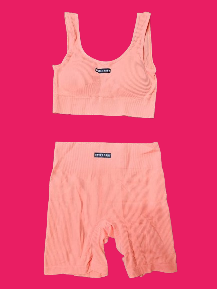 🔥 New Hot Combo!!! Women’s Biker Shorts & Bra Top Set – Soft Stretch Matching Activewear Outfit. Stylish biker shorts and bra top combo. Soft stretch, breathable, and perfect for gym, workouts,