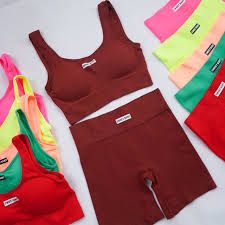 🔥 New Hot Combo!!! Women’s Biker Shorts & Bra Top Set – Soft Stretch Matching Activewear Outfit. Stylish biker shorts and bra top combo. Soft stretch, breathable, and perfect for gym, workouts,