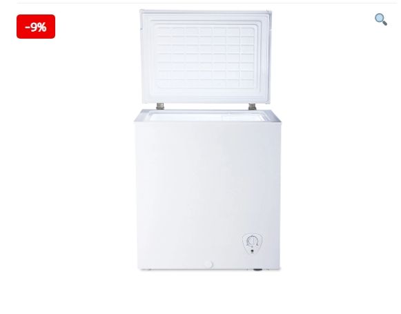 TCL 190L Chest Freezer | Spacious & Energy Efficient and Adjustable Shelves