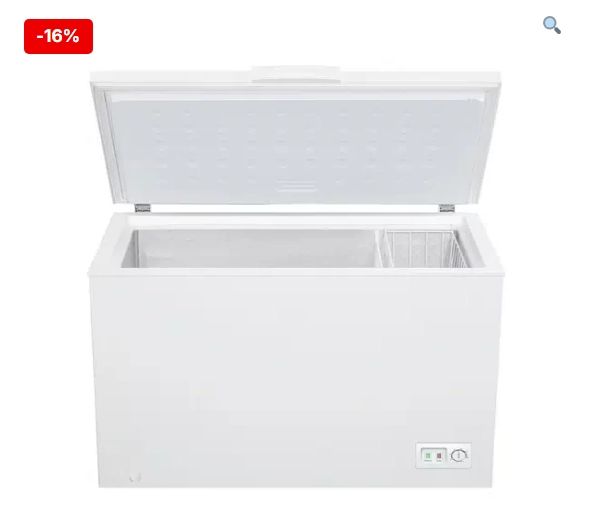 TCL 400L Chest Freezer | F400CF Energy saving, deep Freezer, efficient. adjustable shelves with lockable Lid