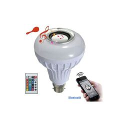 LED Music Bulb With Bluetooth, Music Player with remote control