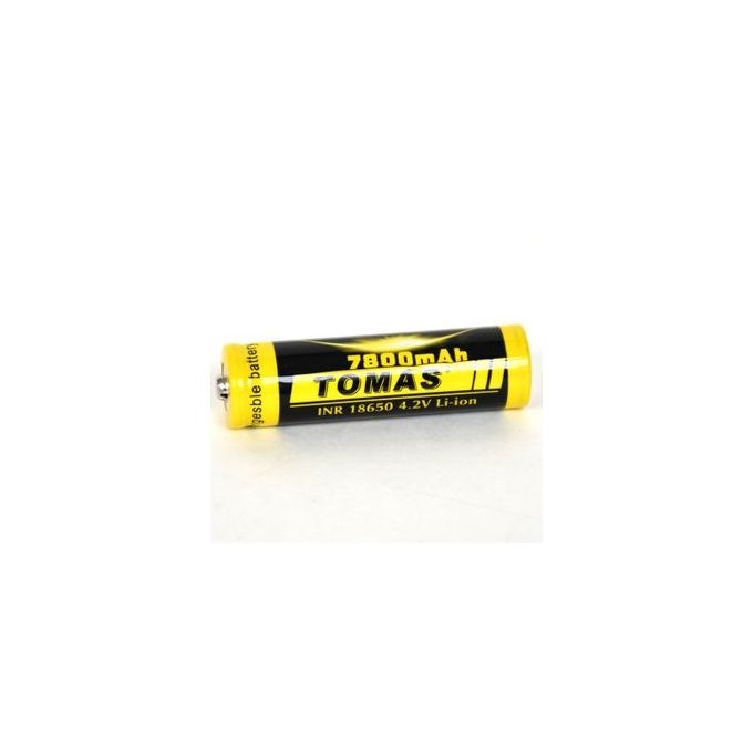 Tomas 18650 4.2V RECHARGEABLE BATTERY 7800MAH