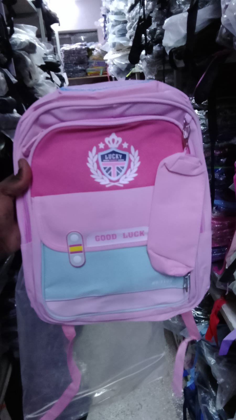 Lucky Quality kids school backpack waterproof