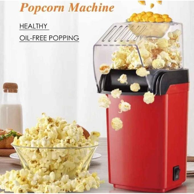 Automatic Popcorn Maker, Oil Free Popcorn Machine For Kitchen, Office Gadgets
