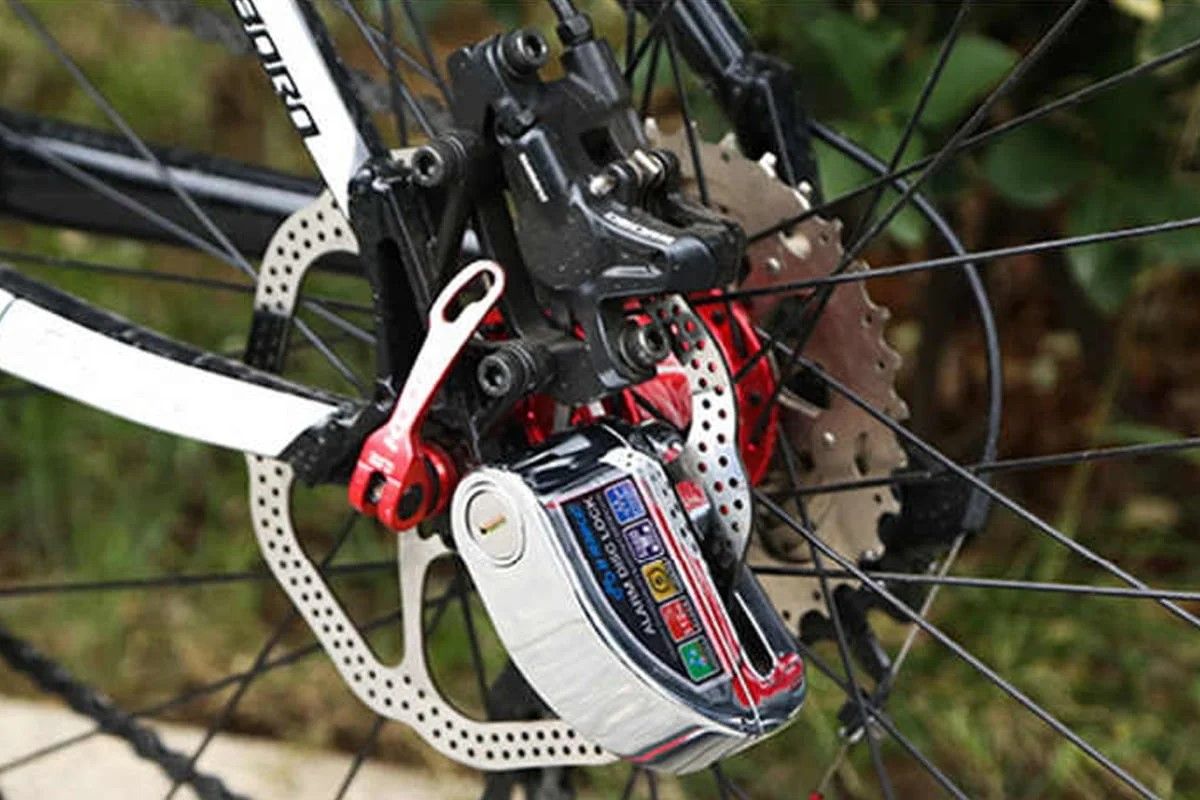 130db Motorcycle Alarm Disc Lock- Shock Sensor Anti-Theft Waterproof Security Lock (Model:D8000)