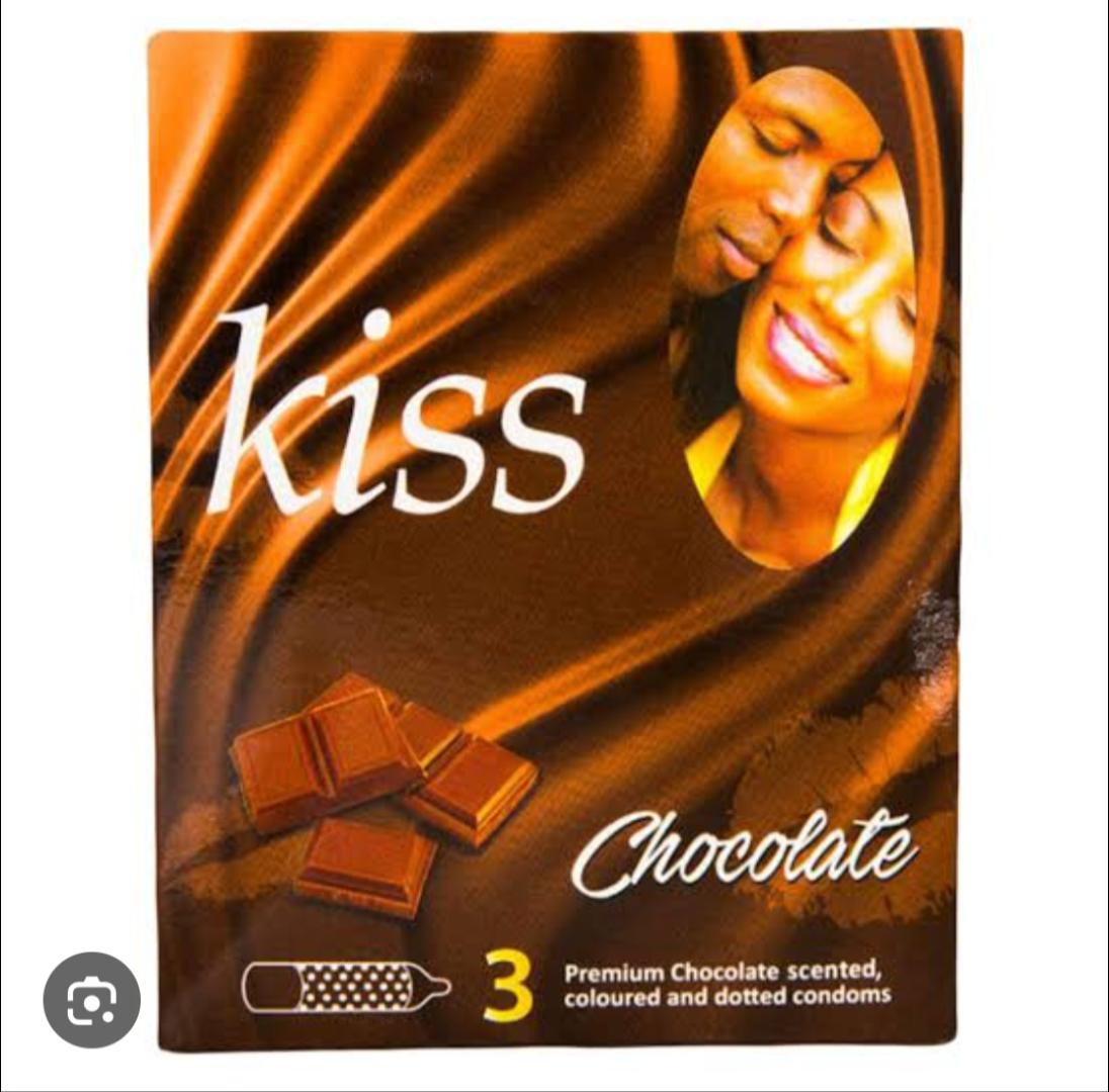 KISS CHOCOLATE CONDOMS PACK OF 24×3 PIECES view 3