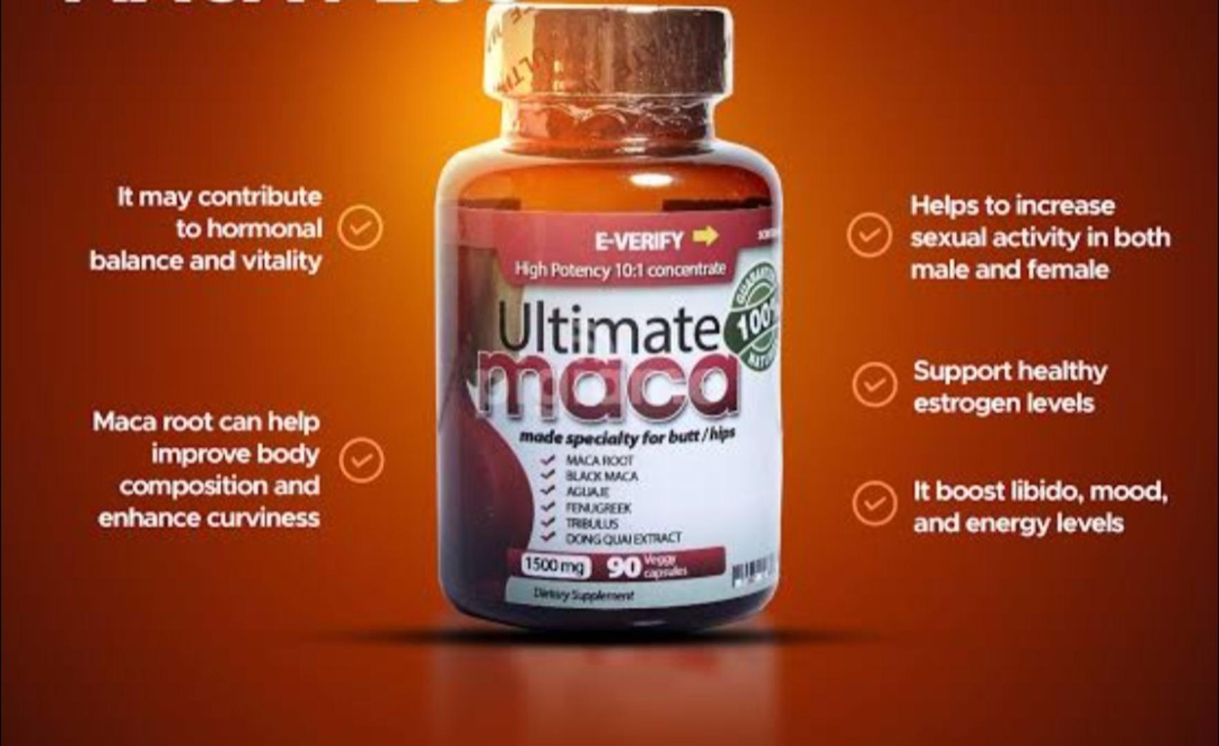 ULTIMATE MACA PLUS> 120 CAPSULES