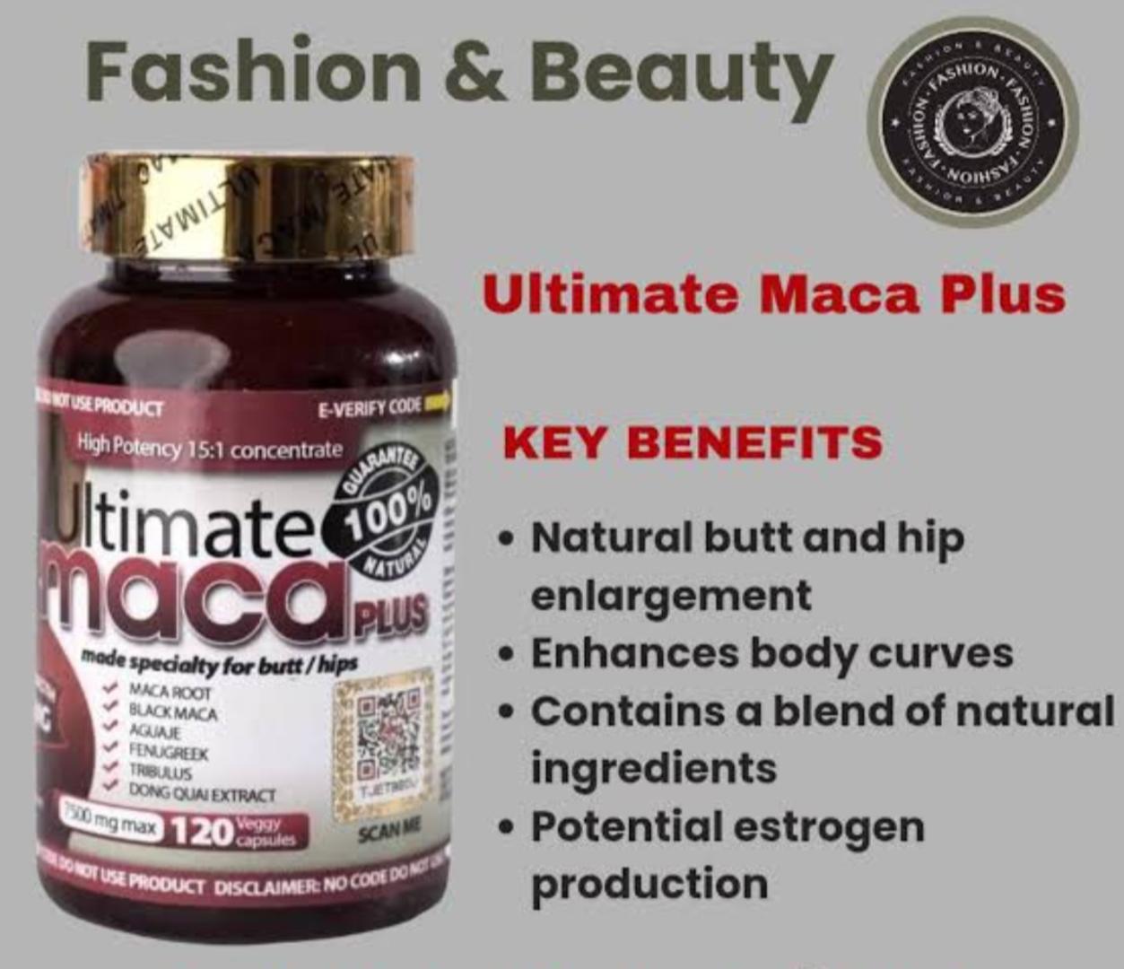 ULTIMATE MACA PLUS> 120 CAPSULES