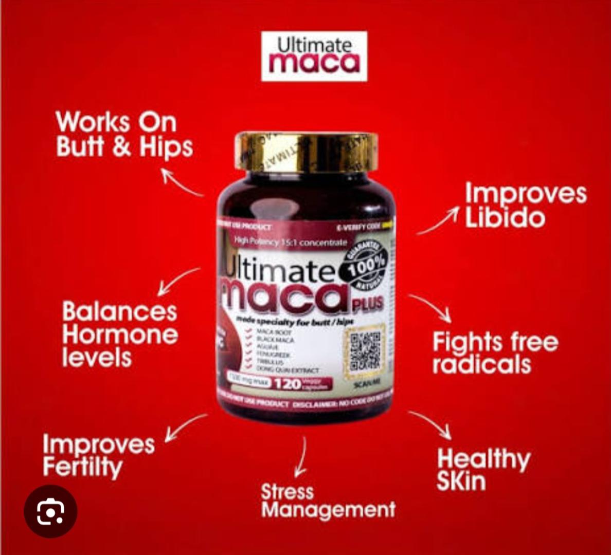 ULTIMATE MACA PLUS> 120 CAPSULES
