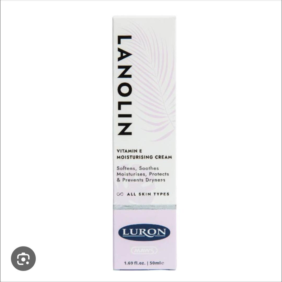 LANOLIN CREAM WITH VITAMIN E 50ML