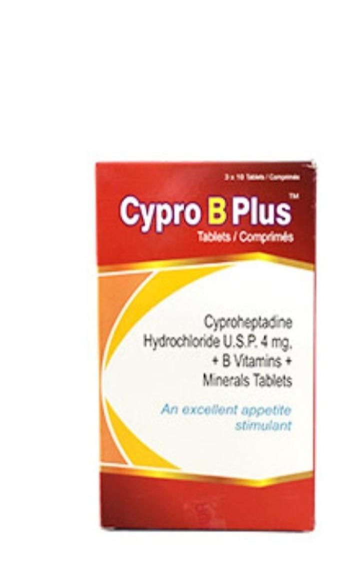 Best price for CYPRO B PLUS WEIGHTGAIN TABLETS APPETITE STIMULATE WITH ...