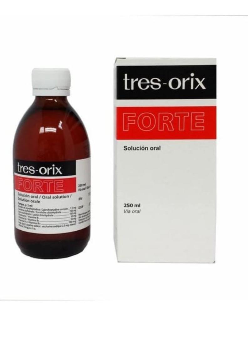 TRES ORIX FORTE WEIGHTGAIN SYRUP APPETITE STIMULATE 250ML