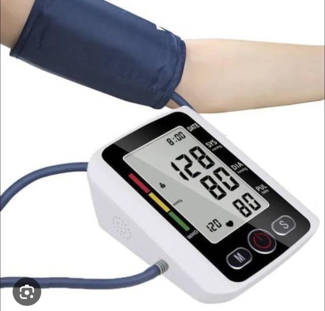 HOME ELECTRONIC BLOOD PRESSURE MONITORING MACHINE.