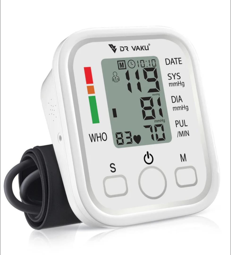 HOME ELECTRONIC BLOOD PRESSURE MONITORING MACHINE.