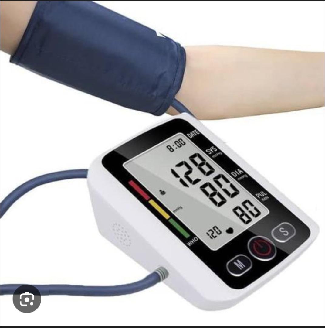 HOME ELECTRONIC BLOOD PRESSURE MONITORING MACHINE.