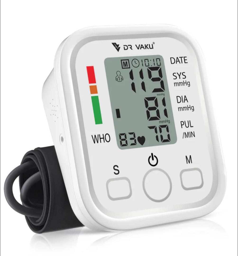 HOME ELECTRONIC BLOOD PRESSURE MONITORING MACHINE.