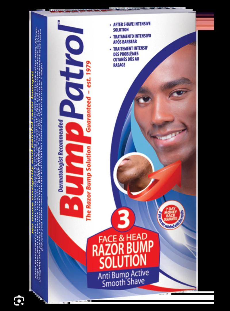 BUMP PATROL RAZOR BUMP SHAVING SOLUTION.