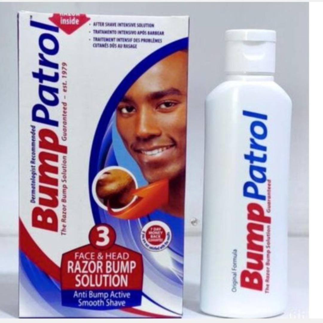 BUMP PATROL RAZOR BUMP SHAVING SOLUTION.