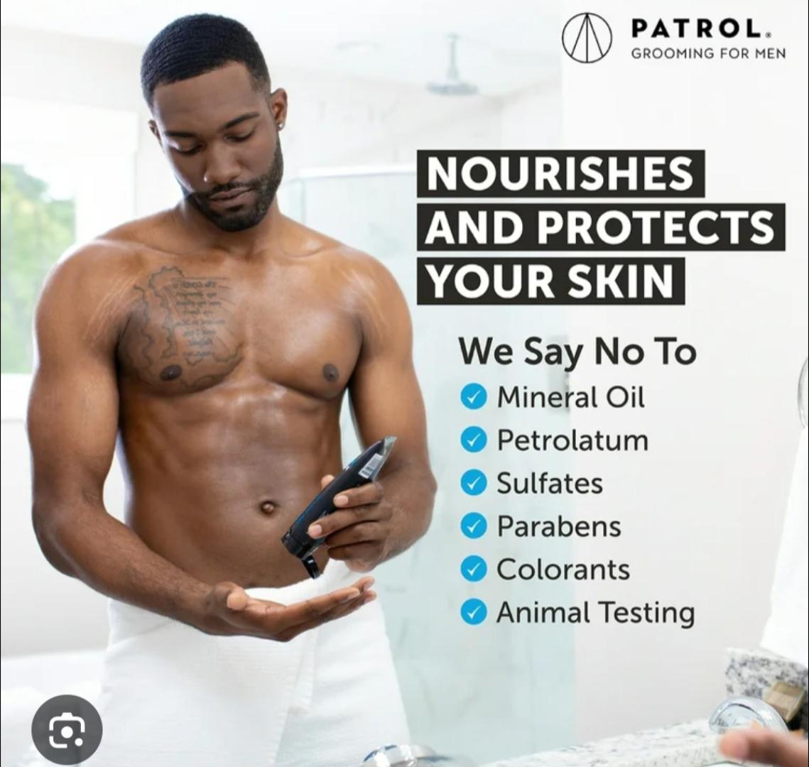 BUMP PATROL RAZOR BUMP SHAVING SOLUTION.