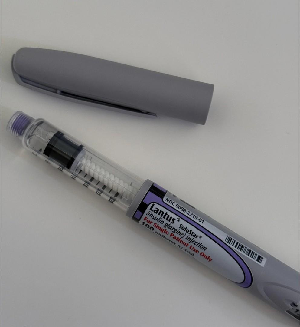 LANTUS SOLOSTAR INSULIN INJECTION 100UNITS/ML ONE PEN OF 3ML.