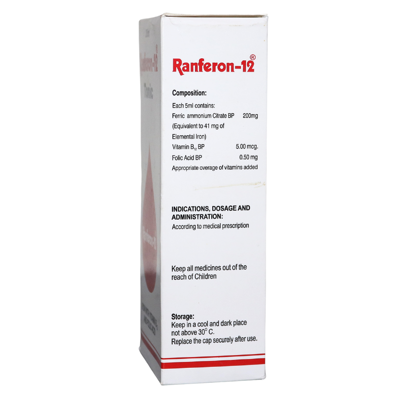 RANFERON-12 BLOOD BUILDER.