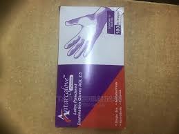 EXAMINATION GLOVES LATEX 100'S.