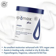 EPIMAX PLUS MOISTURISER FOR DRY SKIN 400GM.