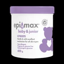EPIMAX BABY AND JUNIOR CREAM 400gm.