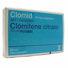 CLOMID 50MG ( 5 TABLETS ONCE A DAY FOR 5 DAYS ONLY)