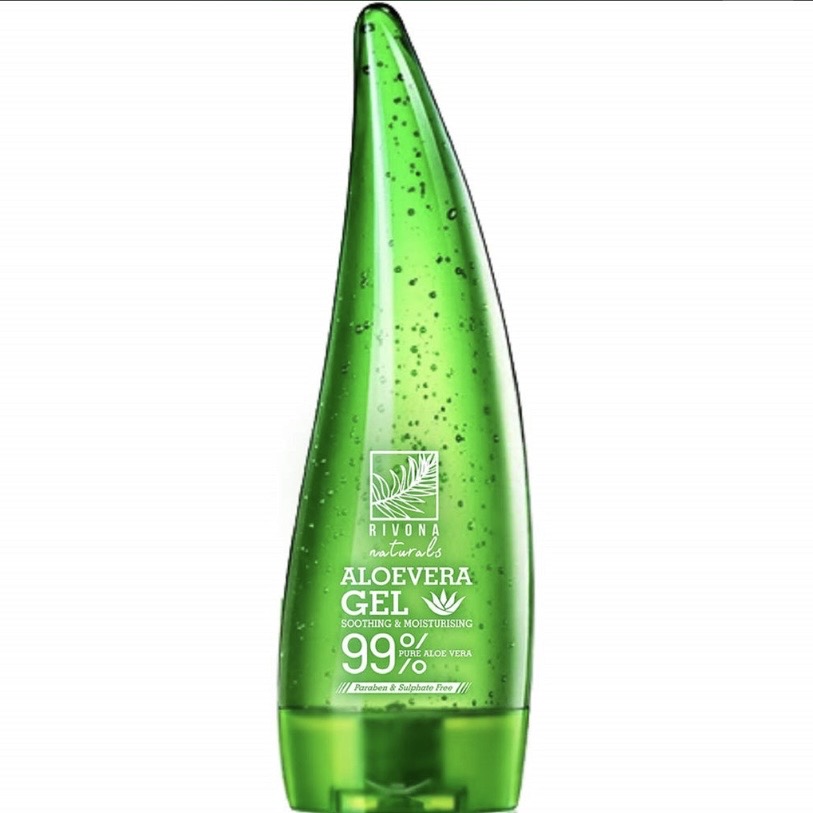 Aloe Vera Soothing Gel enriched with natural aloe vera provides a refreshing feeling, promotes healthy skin & is mild on the skin. It contains Vitamin E & other essential minerals.