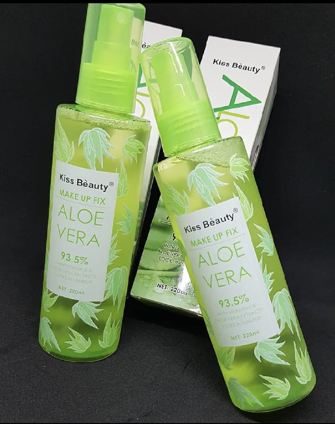 Kiss Beauty Aloe Vera Make Up Fix Setting spray.