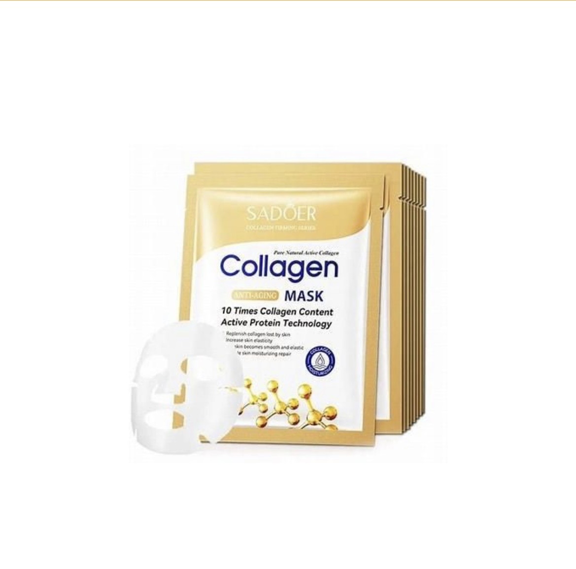 SADOER Collagen Face Mask – Anti-Aging Moisturizing Sheet Mask (25g)