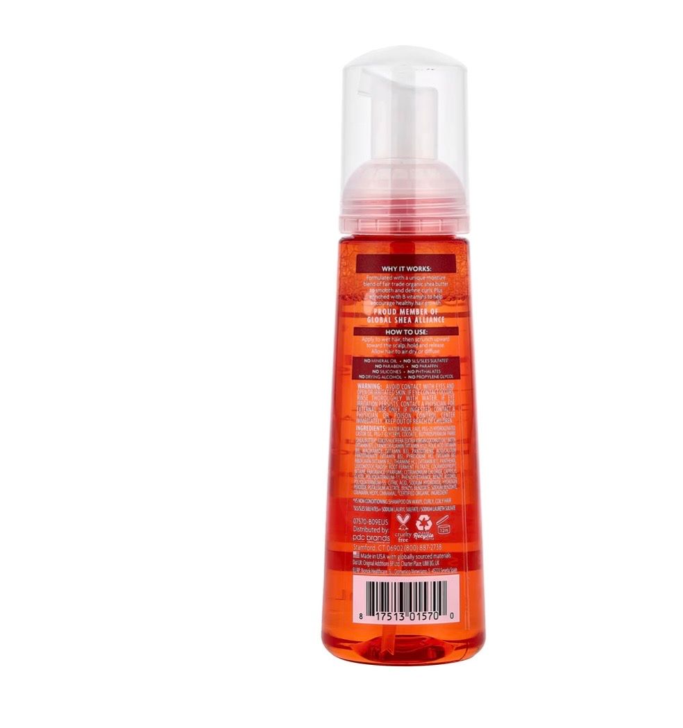 Cantu Shea Butter Wave Whip Curling Mousse – Defines Waves & Curls (248ml)