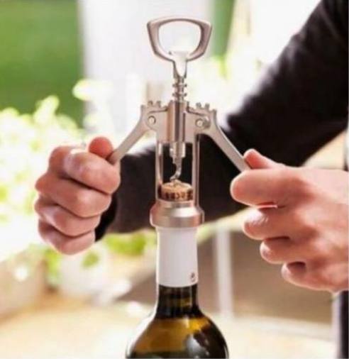 Multifunction Manual Wine Bottle Opener, Corkscrew Bottles Opener