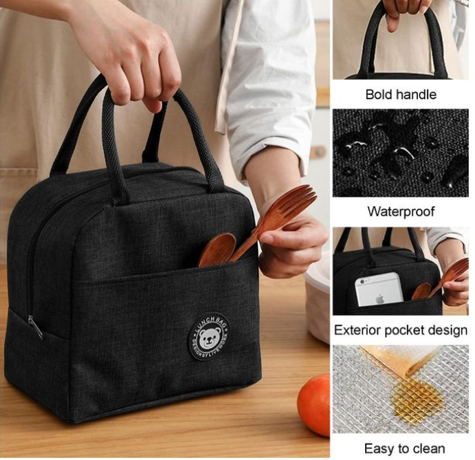 Thermal Food Cooler Travel Lunch Bag