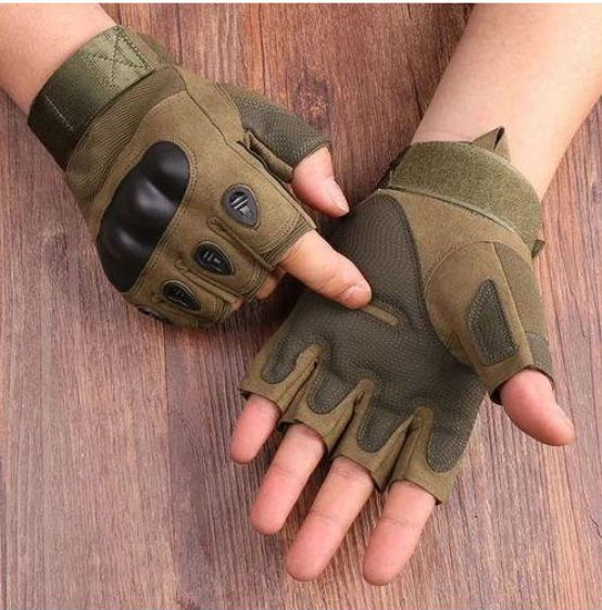 Training/Military/Cycling Tactical Bike Half Finger Gloves