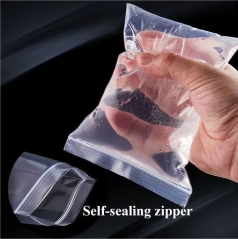 100pcs 1kg Transparent Ziplock Bags