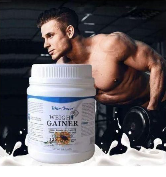 Wins Town Mass Gainer for Bodybuilding, High Calorie Protein Shake, Post-Workout Supplement