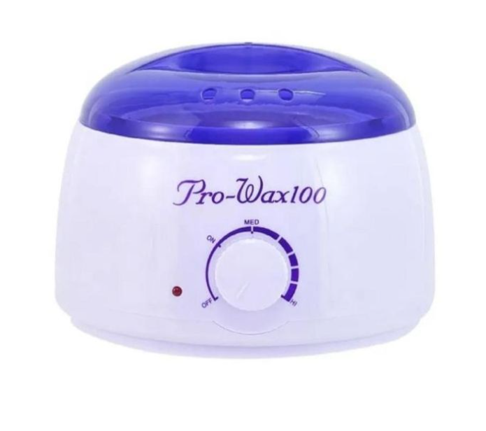 Professional Wax Warmer Machine - 360° Fast Melting Pot For All Wax Types - Hair Removal Wax Heater With Aluminum Container & See-Through Cover
