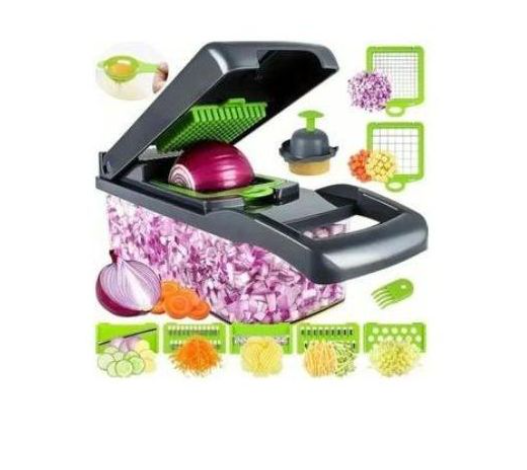 14 in 1 Multifunctional Food Chopper Vegetable Chopper Onion Chopper Kitchen Vegetable Slicer Dicer Cutter Veggie Chopper