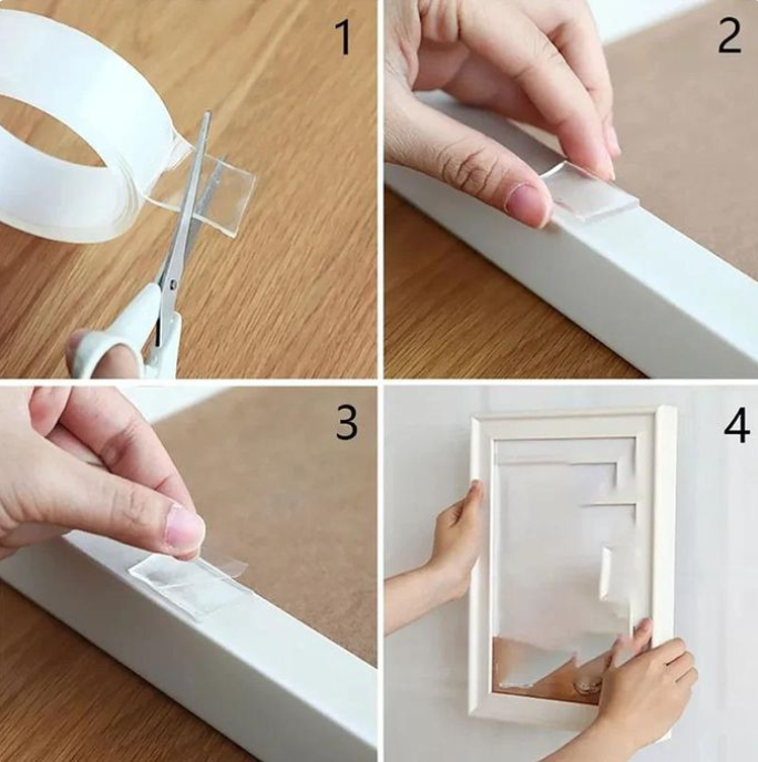 5M Nano Tape High-viscosity Transparent Nano Double-sided Tape Strong Adhesive Double-sided Fix for Walls and Vehicles Waterproof, Residue-free Magic Nano Adhesive