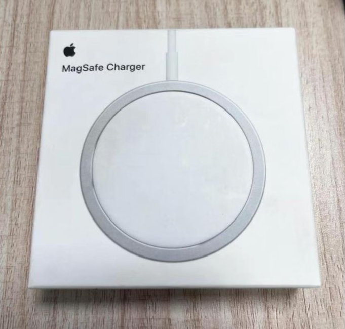 Apple MagSafe Fast Charger Wireless 15W Qi-Certified Magnetic Charging Pad for iPhone 12 13 14 Series, Compatible with iOS Devices and Protective Cases