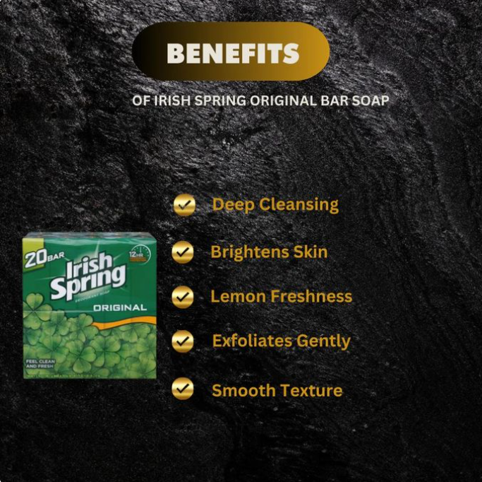 Irish Spring Aloe Mist Deodorant Bar Soap